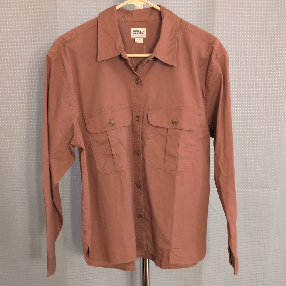 Eddie Bauer Cotton Ripstop Utility Shirt